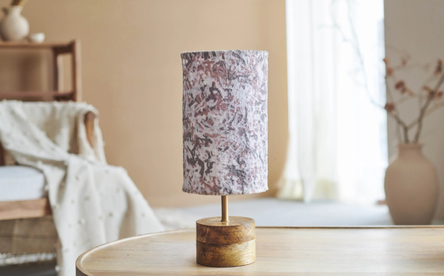 Flake Table Lamp Beige