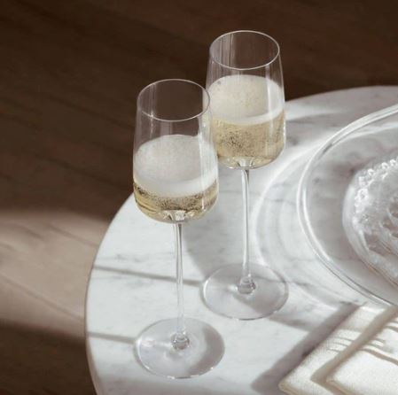 Metropolitan Champagne Flutes 230ml, Set of 4