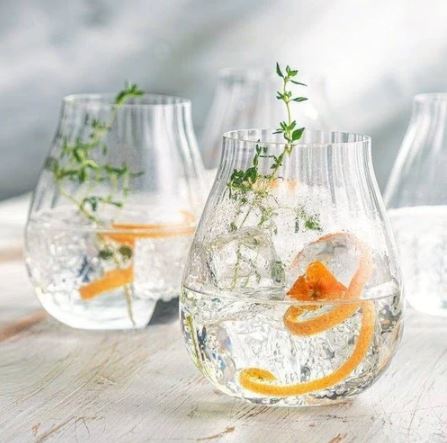 Optical O Gin Glasses 762ml, Set of 4