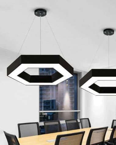 Modern Hex LED Pendant Light