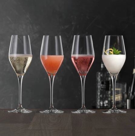 Special Prosecco Glasses 270ml, Set of 4