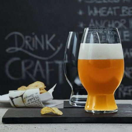 American Wheat Beer Glasses 750ml, Set of 4