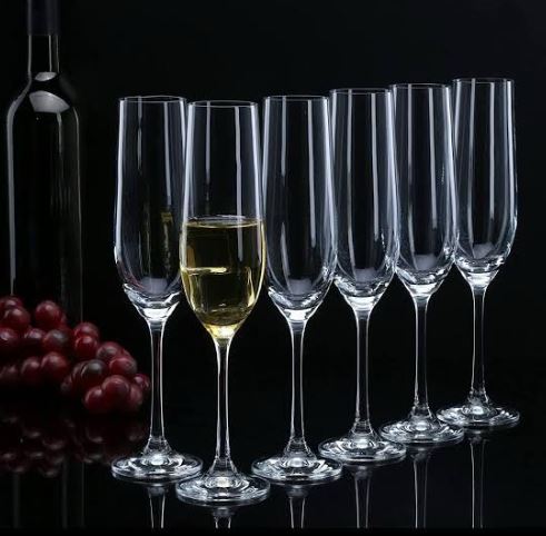 Sparkling Champagne Glass - Set Of 6