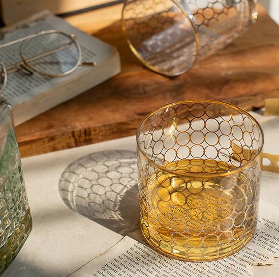 Golden Circle Whiskey Glass (Set of 6)