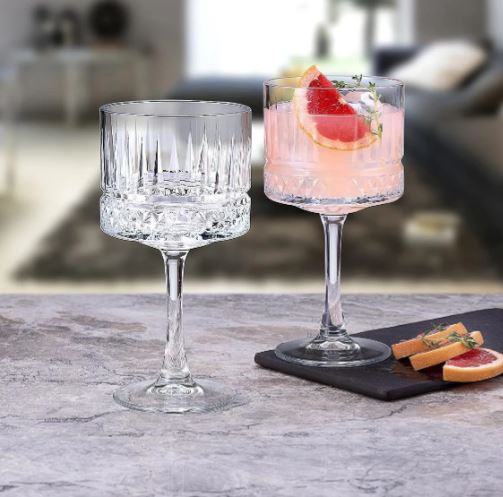 GinCocktail Coupe Glass - Set of 4