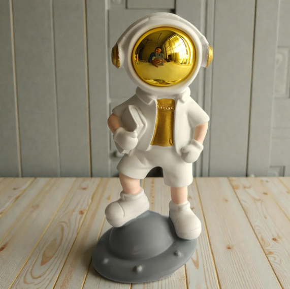 Small Astronaut with White Jacket