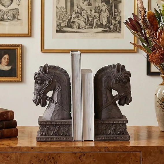 Lucky Horse Bookends