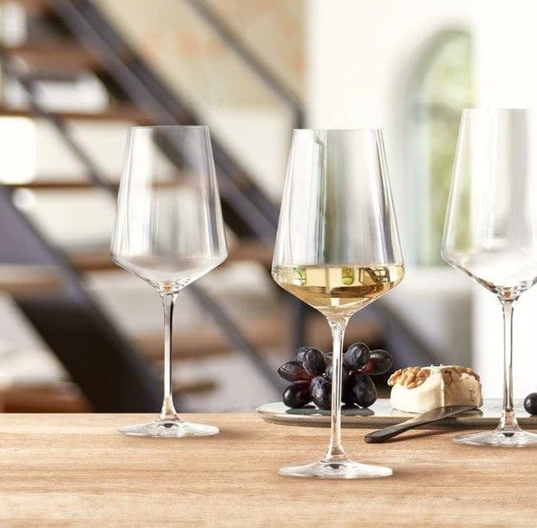 Puccini Riesling Wine Glasses 400ml, Set of 6