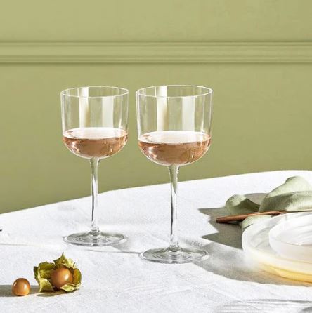 Neo White Wine Glasses 320ml, Set of 2