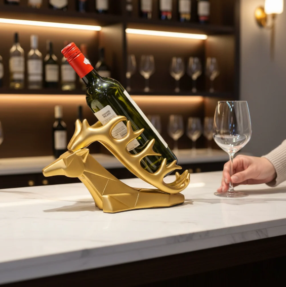 DEER WINE HOLDER