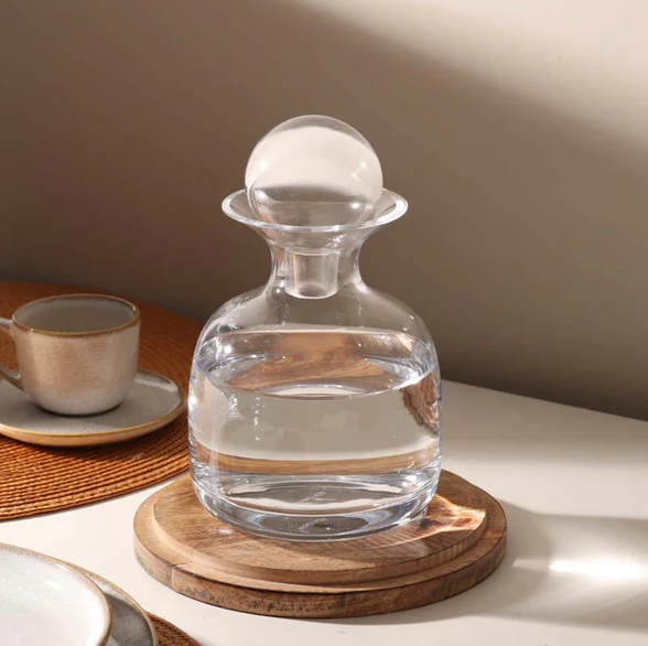 Sarabi Glass Water Carafe 750ml - Clear