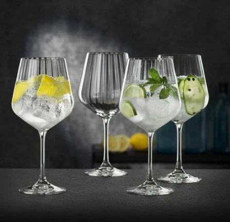 Gin & Tonic Glasses 640ml, Set of 4