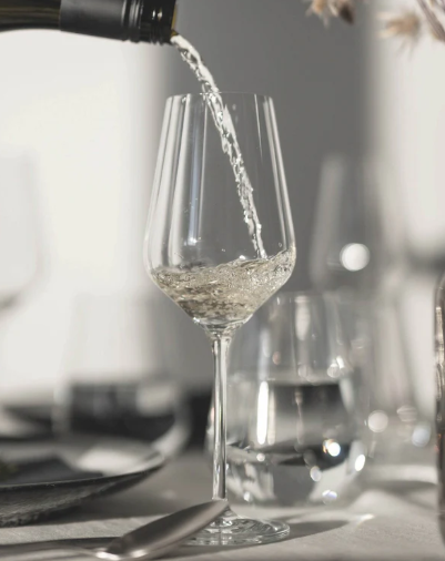 Sternschliff White Wine Glass