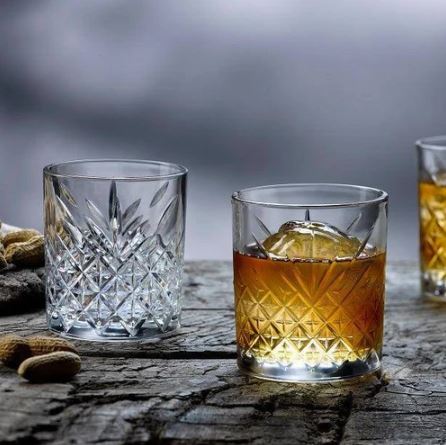 Timeless Whiskey Tumblers 345ml, Set of 4