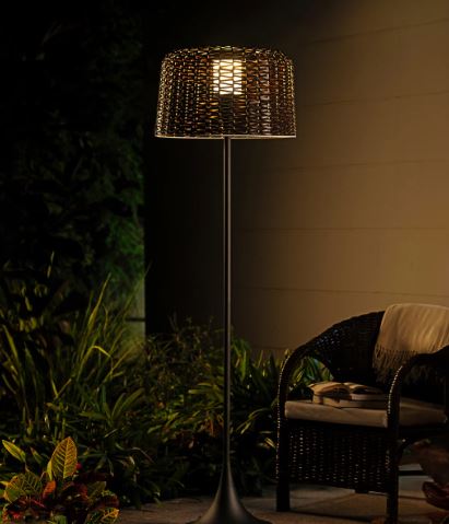 Glaze Solar Floor Lamp