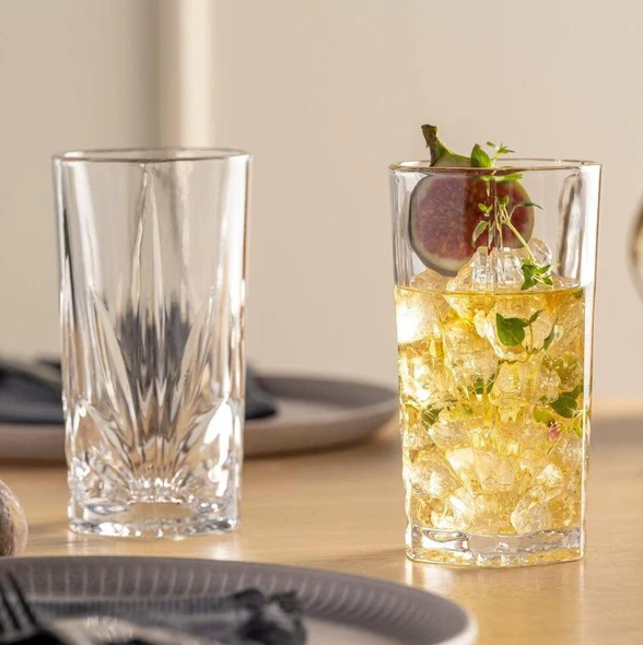 Capri Long Drink Tumblers 390ml, Set of 4