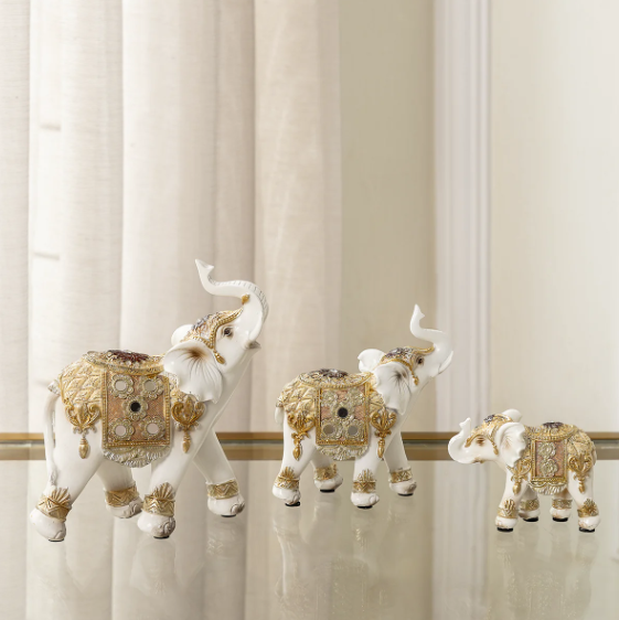 Glorious Elephant Home Decoration Showpiece