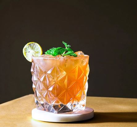 Crystal Diamond Cut Glass