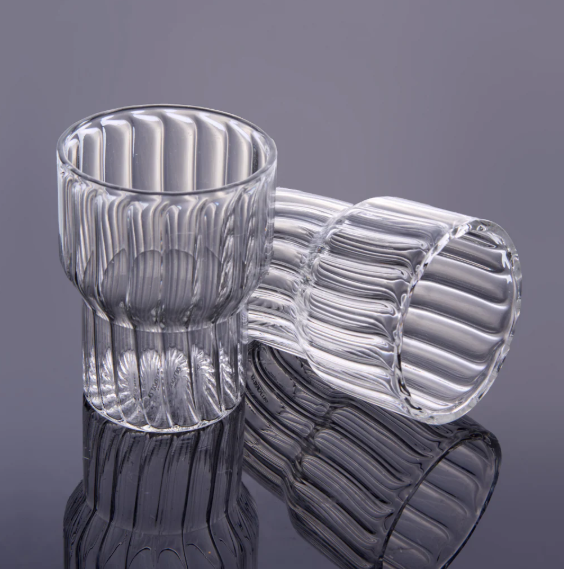 Fluted Drinking Glass - Medium (Set of 2)