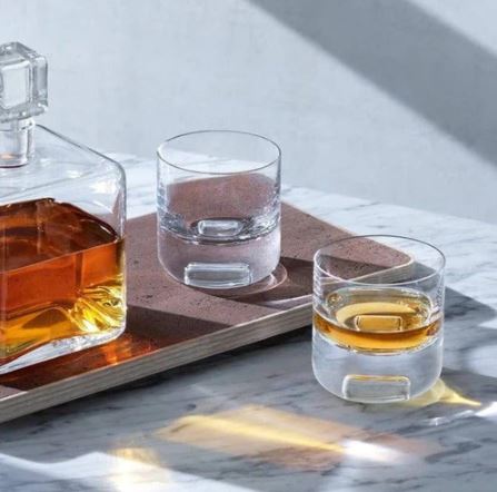 Cask Whiskey Tumblers 240ml, Set of 2