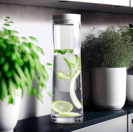 Splash Water Carafe 1000ml - Moonbeam