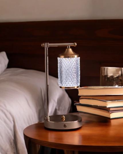 Shimmering Elegance: Crystal Table Lamp