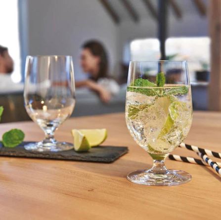 Ciao Water Glasses 300ml, Set of 6
