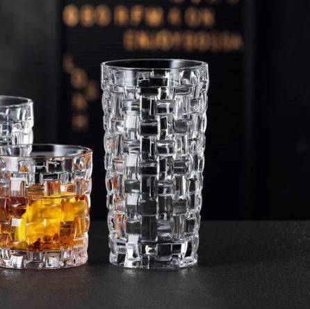 Bossa Nova Long Drink Glasses 350ml, Set of 6