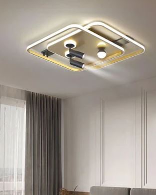 Square Flush Mount LED Ceiling Light