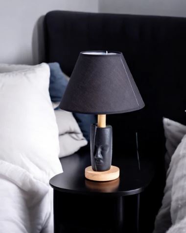 Artistic Expression Table Lamp - Black