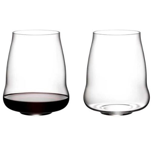 Riedel Stemless Wings Pinot Noir CRYSTAL GLASS - SET OF 2 - MADE IN GERMANY