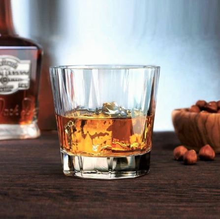 Hemingway Whiskey Tumblers 330ml, Set of 4