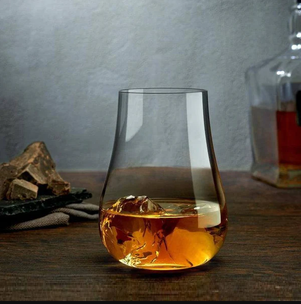 Vintage Whiskey Tumblers 330ml, Set of 4