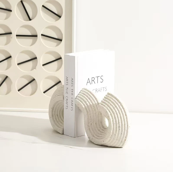 Elegant Marble Bookend Showpiece