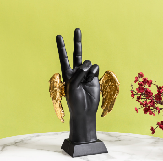 Peace and Joy Forever Scultpture Decorative Showpiece
