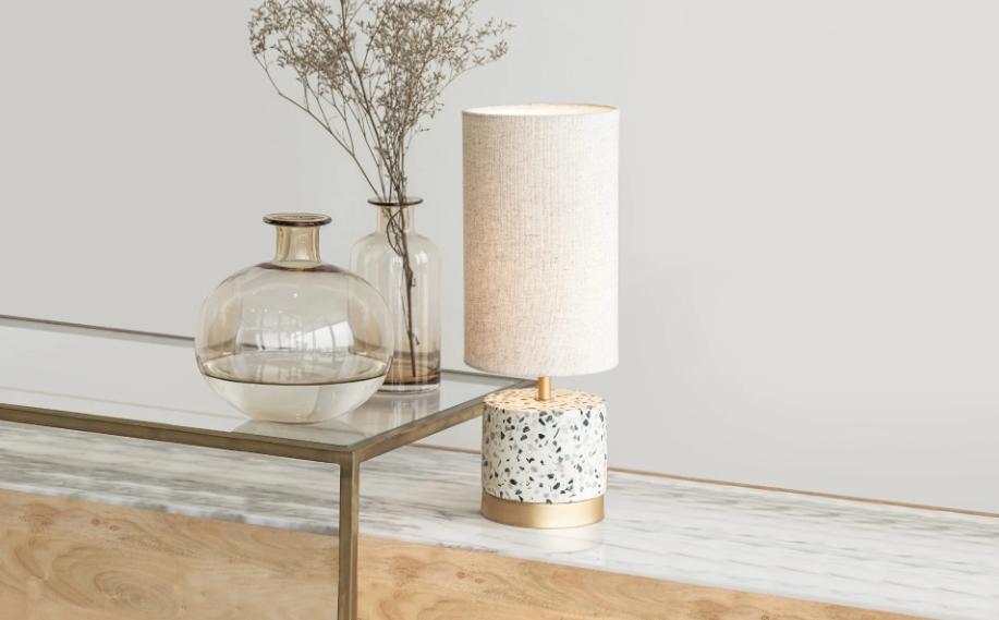 Speckle Table Lamp Round