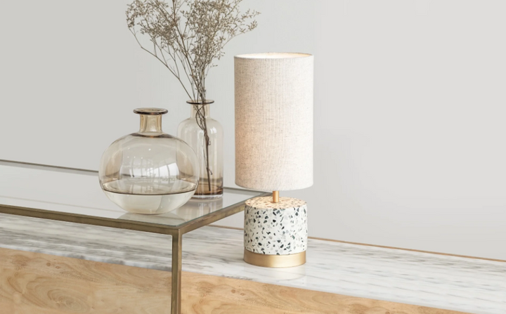 Speckle Table Lamp Round