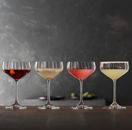 Lifestyle Coupe Glasses 310ml, Set of 4