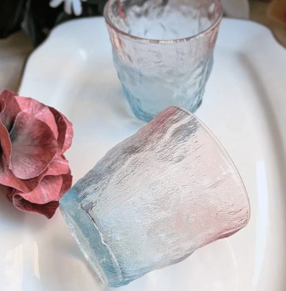 Pink Glacier Frosted Glass - 260 ml