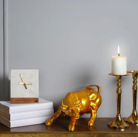 Surreal Charging Bull