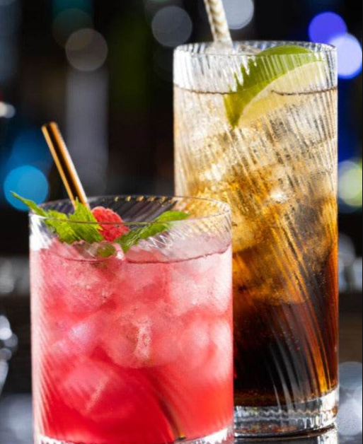 Twisted Hayworth Highball Glass