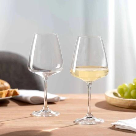 White Wine Glasses 540ml, Set of 6