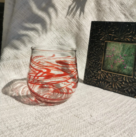 Vetra Art Glass- Merlot