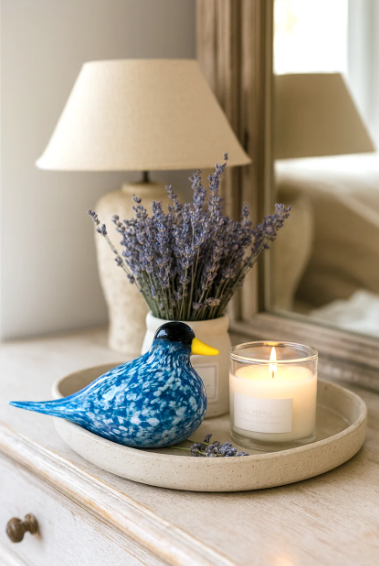 Glass Bird Figurines - Sky Dancer