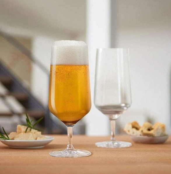 Puccini Beer Glasses 410ml, Set of 6
