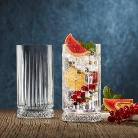 Elysia Highball Glasses 450ml, Set of 4