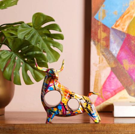 Bullseye: Resin Abstract Decor