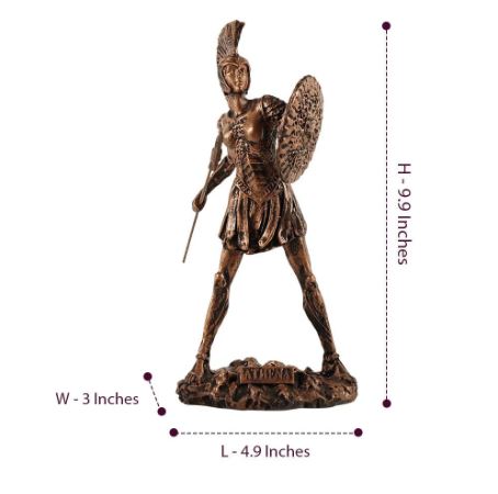 Trojan Brave Hearts Table Accent