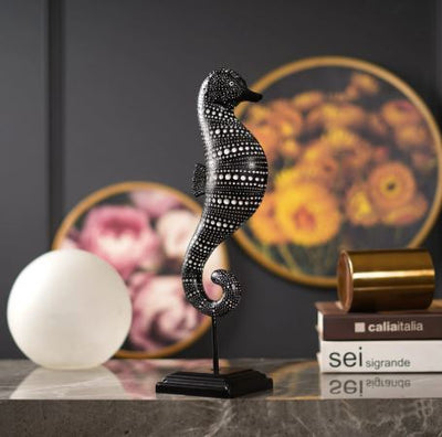 Tribal Tide: African Sea Horse Decor