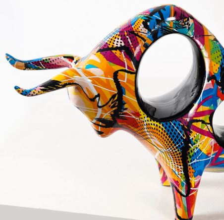 Bullseye: Resin Abstract Decor